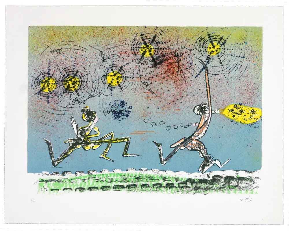 Litografía Matta - All Cosmicstrippers XVI