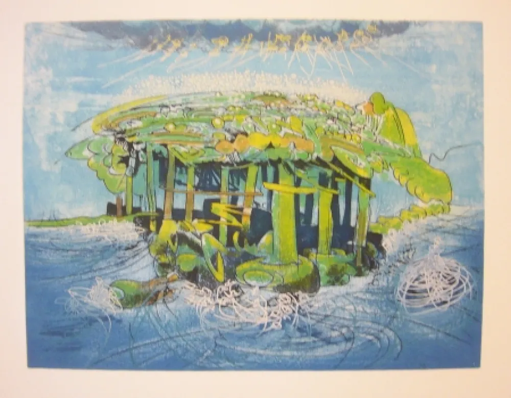 Aguafuerte Y Aguatinta Matta - Alpha