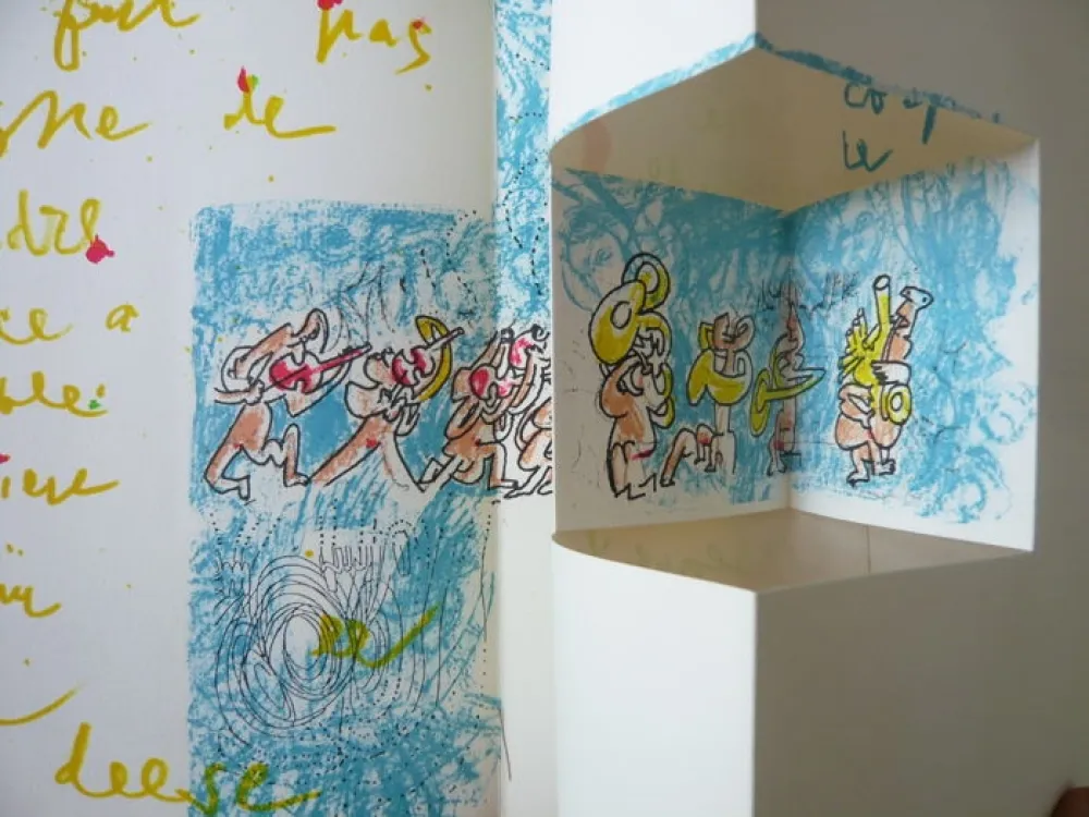 Litografía Matta - Cargo IV (folio containing lithographs)