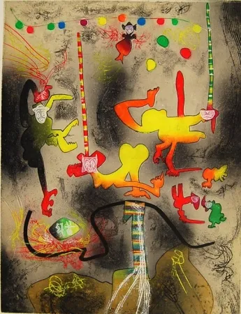 Aguafuerte Y Aguatinta Matta - Carne-Amont