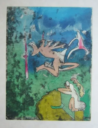 Aguafuerte Y Aguatinta Matta - Centre Noeds I