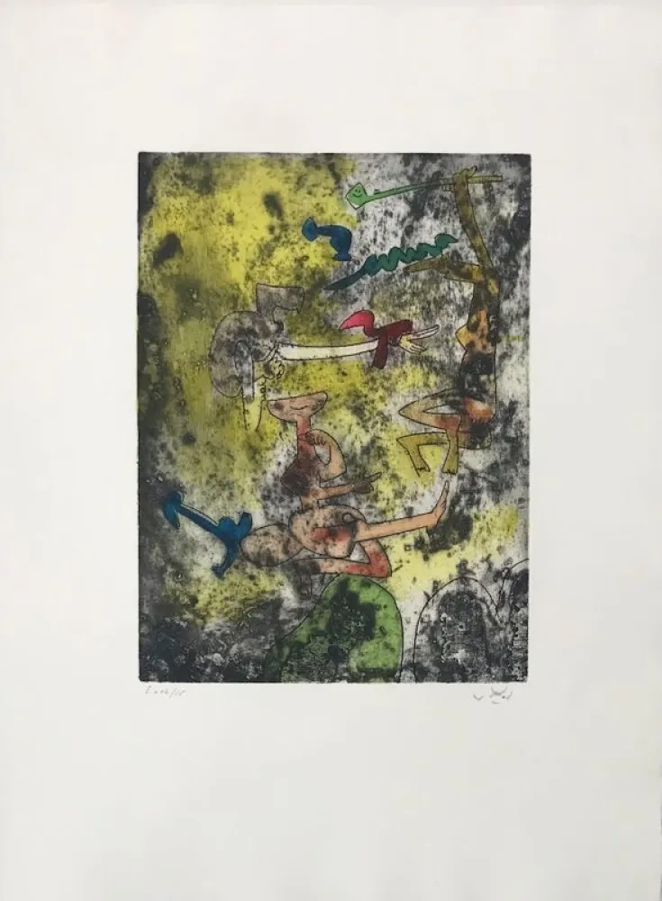 Aguafuerte Matta - Centre Noeuds 