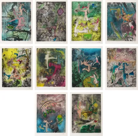 Aguafuerte Y Aguatinta Matta - Centre noeuds