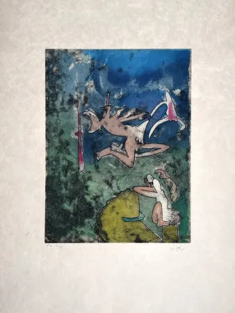 Aguafuerte Matta - Centre Noeuds 