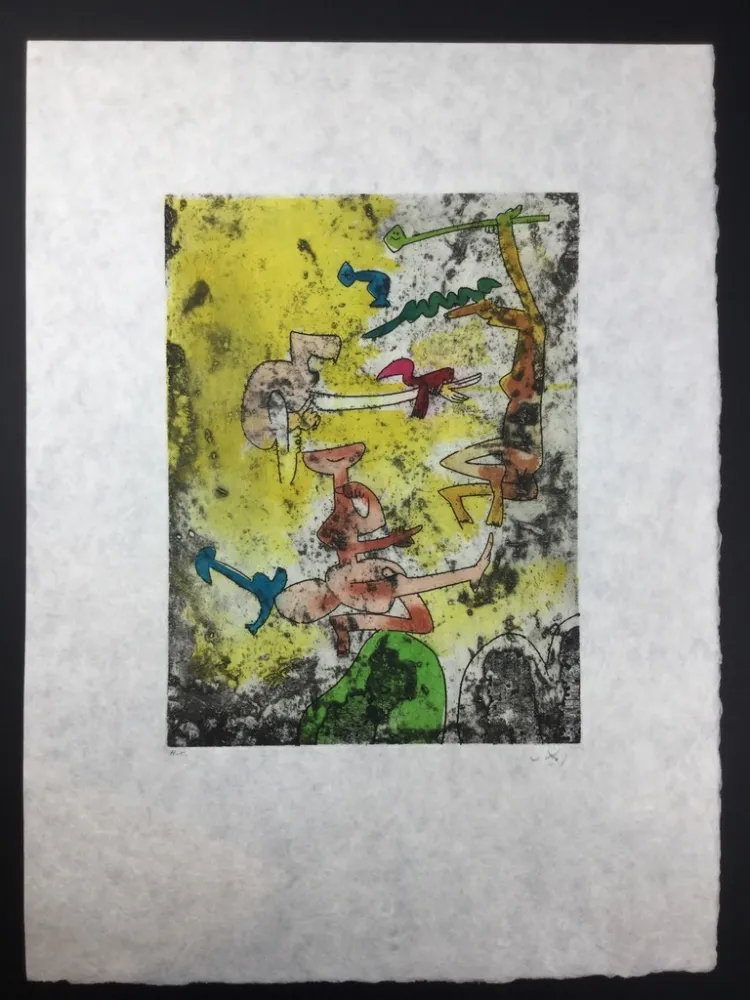 Aguafuerte Y Aguatinta Matta - Centre Noeuds