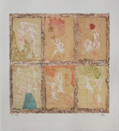 Aguafuerte Y Aguatinta Matta - Chair de rousse