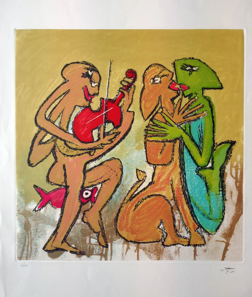 Aguafuerte Matta - Composition 3