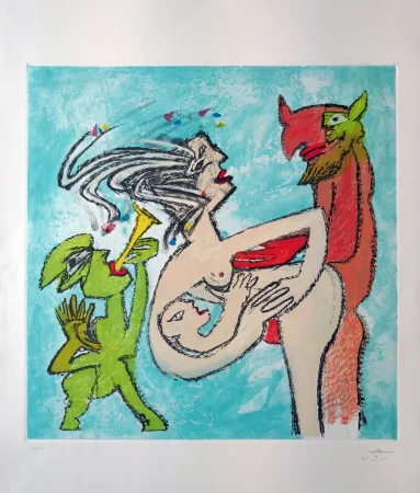 Aguafuerte Matta - Composition 4