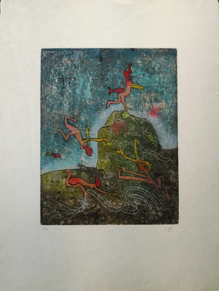 Aguafuerte Matta - Composition