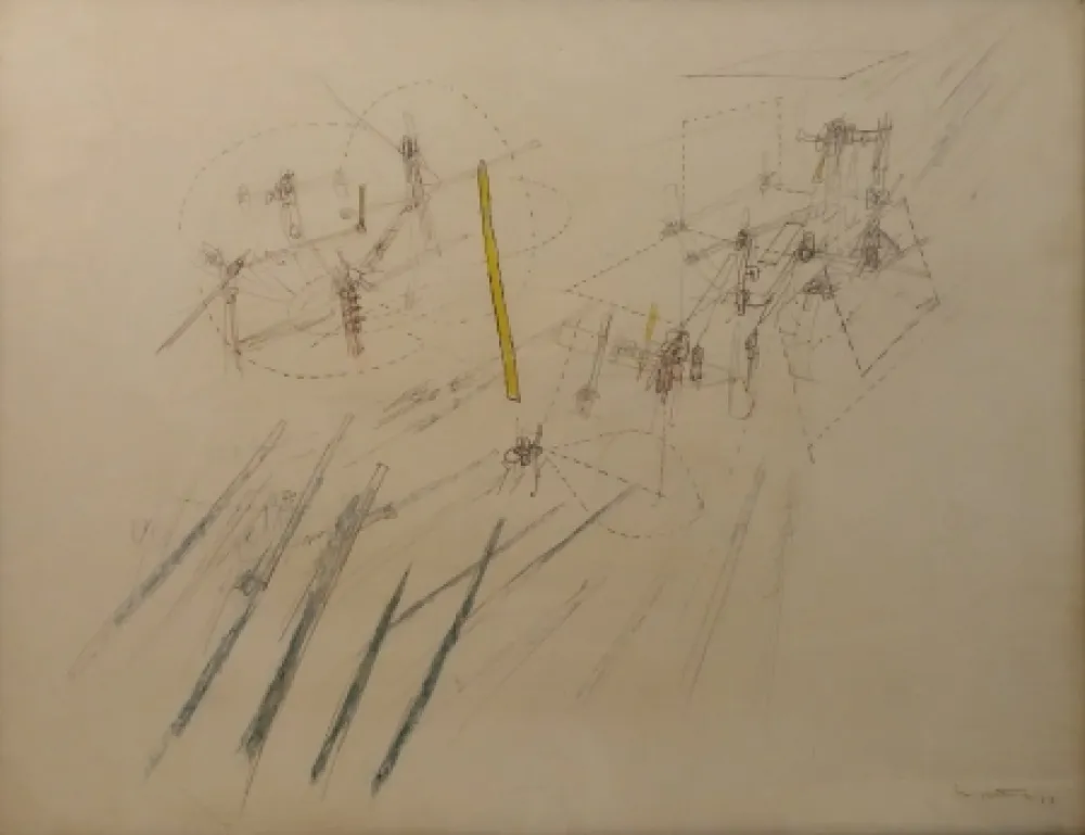 Sin Técnico Matta - Composition surréaliste