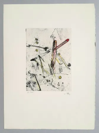 Aguatinta Matta - Droite liberees