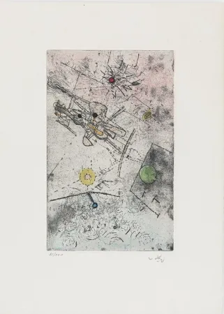 Aguafuerte Y Aguatinta Matta - Droites Libérées