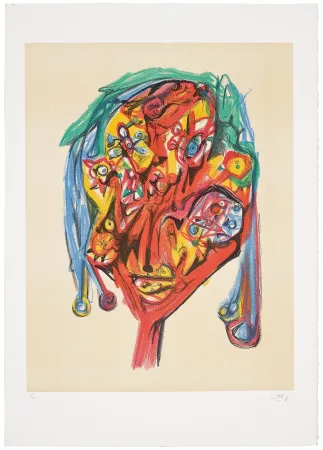 Litografía Matta - D’Yeux