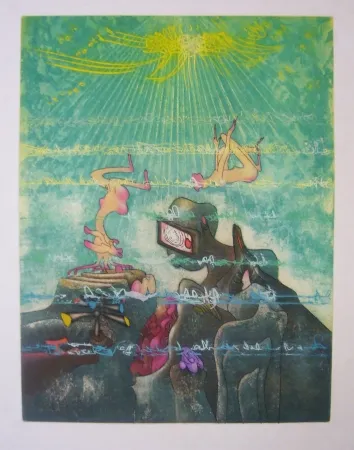 Aguafuerte Y Aguatinta Matta - Epaisseur de haut-mer