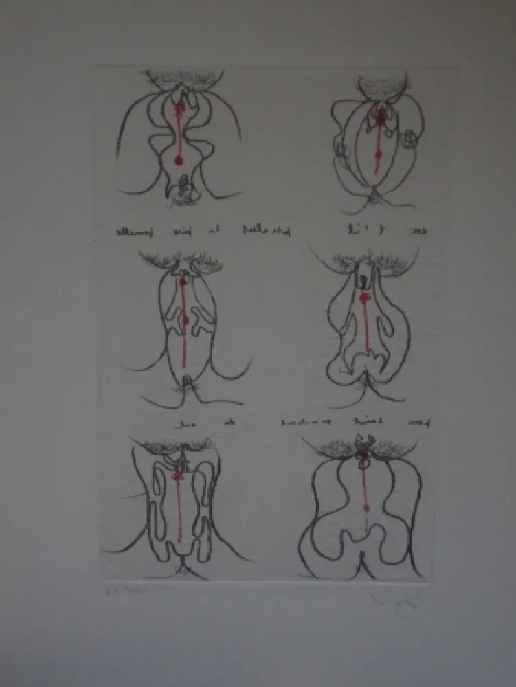 Aguafuerte Y Aguatinta Matta - Epistill et pistelle.