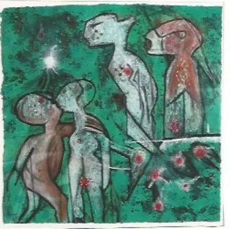 Carborundo Matta - Etoile de Jardin