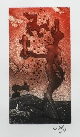 Aguafuerte Y Aguatinta Matta - Fou-rieuse