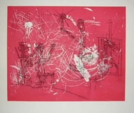 Aguafuerte Y Aguatinta Matta - Franqu-isme