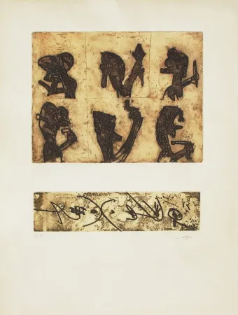 Aguafuerte Y Aguatinta Matta - Herring-Harangue