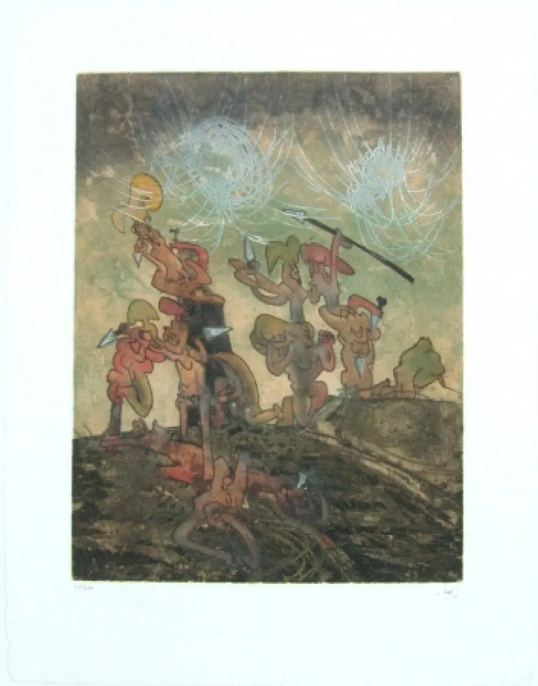 Grabado Matta - Hom'Mere 07