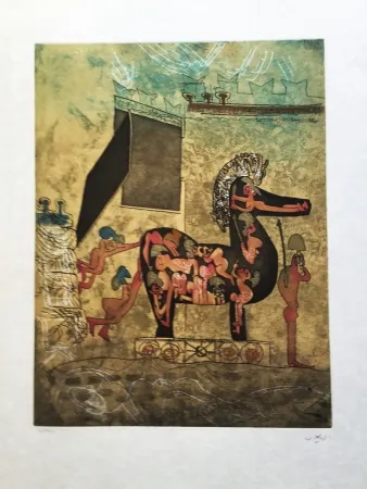 Aguafuerte Y Aguatinta Matta - Hom'Mere Chaosmos, Vol. I