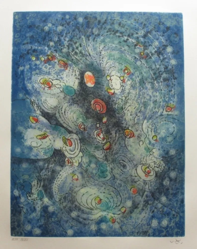 Aguafuerte Y Aguatinta Matta - Hom'mère - L'Eautre (planche 2)