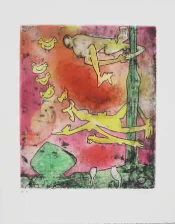 Aguafuerte Y Aguatinta Matta - Il se délivre