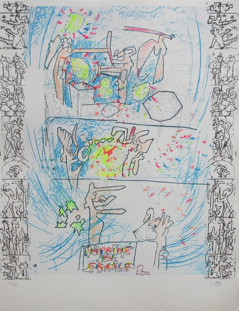 Serigrafía Matta - Imprimé en France