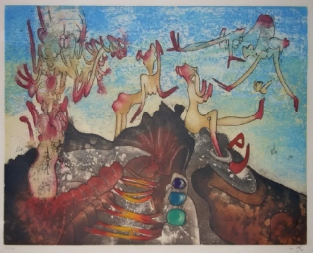 Aguafuerte Y Aguatinta Matta - Ioessa