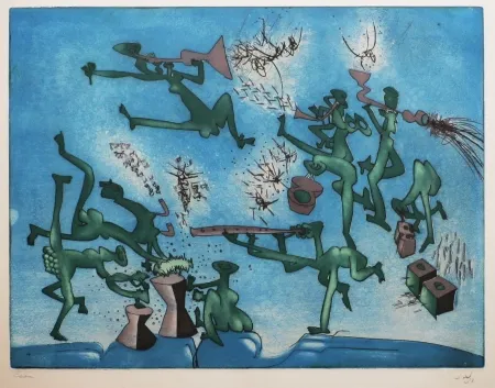 Aguafuerte Y Aguatinta Matta - Jazz Bande