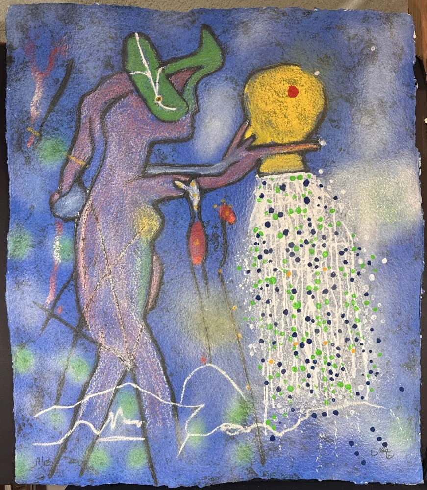 Grabado Matta - La Dulce Aqua Vita