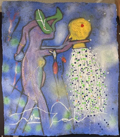 Grabado Matta - La Dulce Aqua Vita