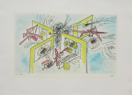 Aguafuerte Y Aguatinta Matta - La grande invariante