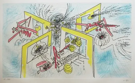 Aguafuerte Y Aguatinta Matta - La grande invariante