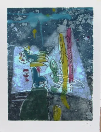 Aguafuerte Y Aguatinta Matta - La Mysticité charnelle