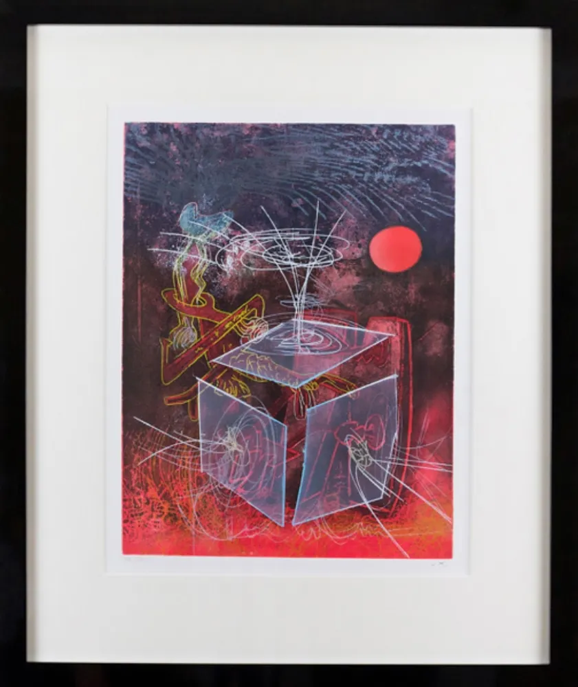 Aguafuerte Y Aguatinta Matta - L’ame est une Couronne 