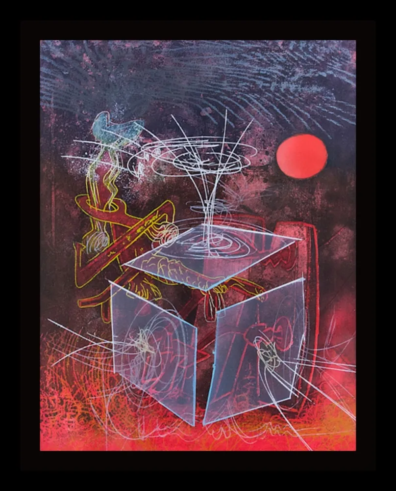 Grabado Matta - L’ame est une Couronne (Une Saison en Enfer)