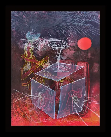 Grabado Matta - L’ame est une Couronne (Une Saison en Enfer)