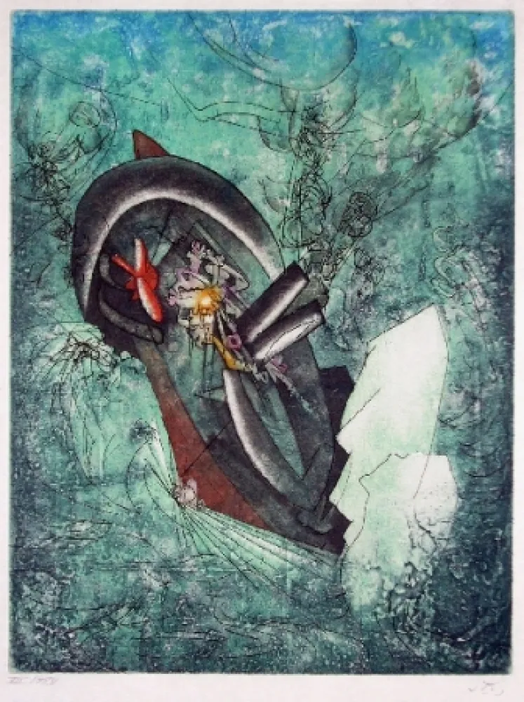 Aguafuerte Y Aguatinta Matta - L'ergofrage