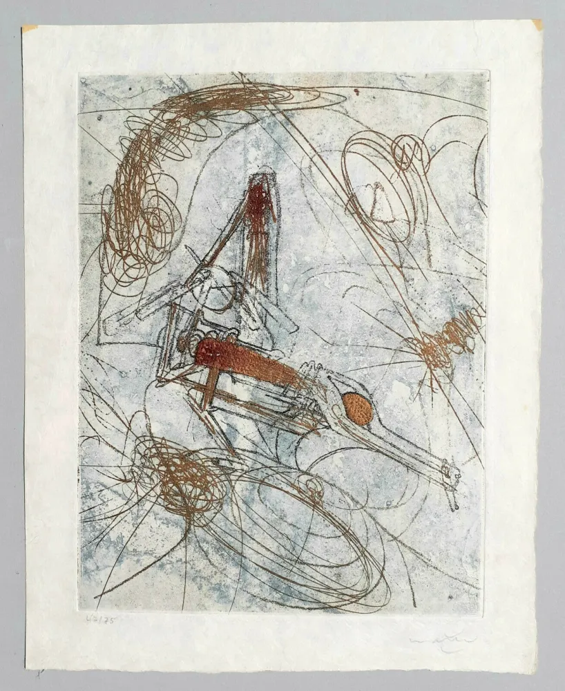 Aguatinta Matta - Les Damnations