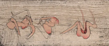 Grabado Matta - Les Damnations, 1966