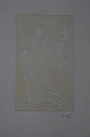 Grabado Matta - Les raconteurs de sperme.