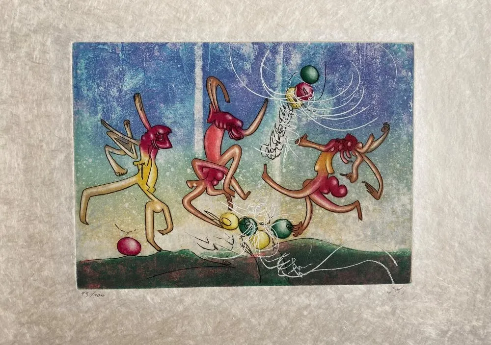 Aguatinta Matta - Les Transesports