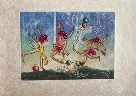 Aguatinta Matta - Les Transesports