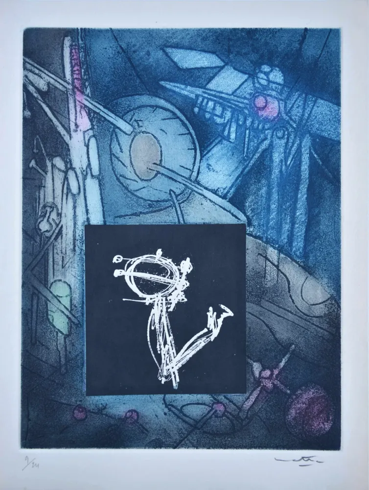 Aguafuerte Y Aguatinta Matta - Les Voix