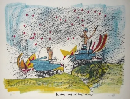 Litografía Matta - Les voleurs volés par leurs volants