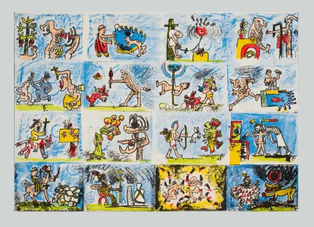 Litografía Matta - L'indice degli indici