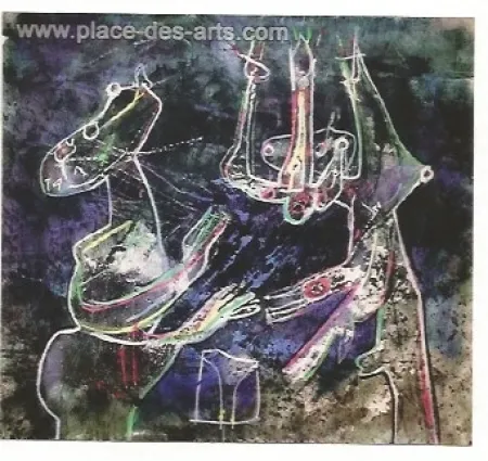 Serigrafía Matta - Mes dessins