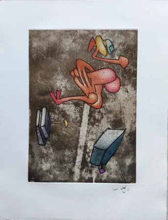 Aguafuerte Y Aguatinta Matta - Mots desserre freins