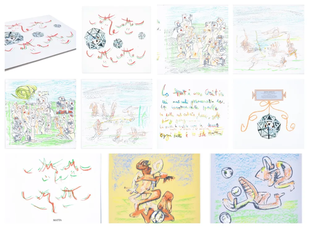 Litografía Matta - Music Foot (portfolio)